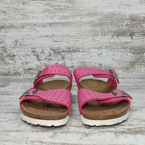 🟪NIB Sz 36 Birkenstock Birki's Pink Freeport Slide Sandal - Picture 7 of 16
